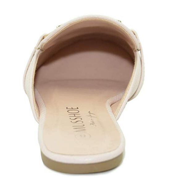 Point Toe Buckle Mule Shoes Backless Slip-on Loafe - Picture 6 of 8